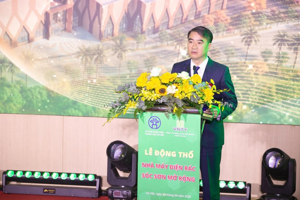 河内市委常委会委员、河内市人委会副主席阮春留先生致辞